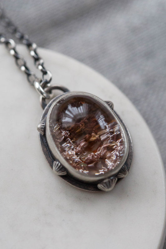 Smaller  |  Barnacled Tidal Pool Necklace  |  #23