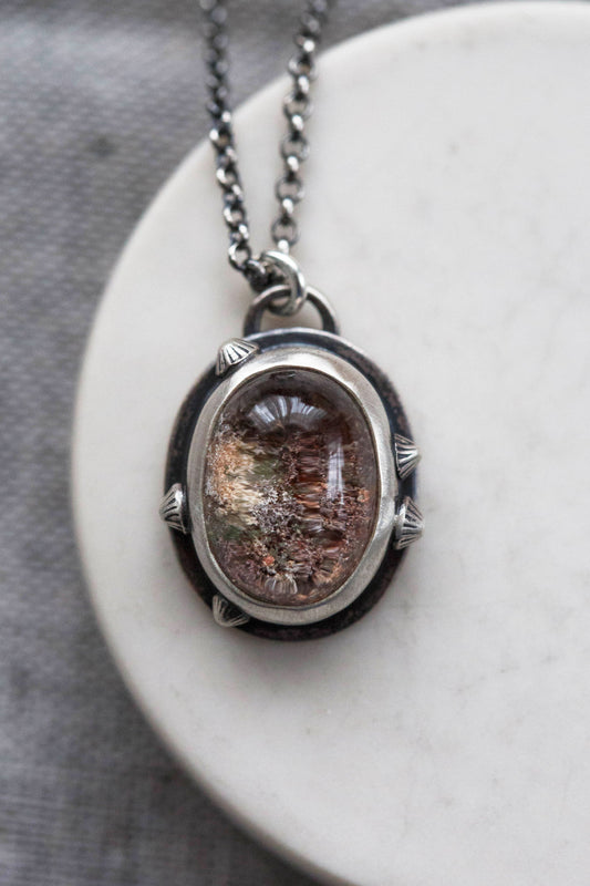 Smaller  |  Barnacled Tidal Pool Necklace  |  #24