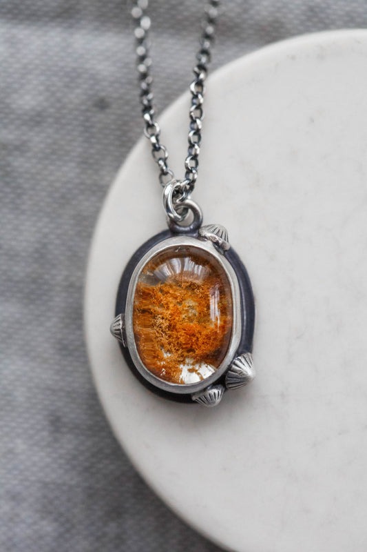 Smaller  |  Barnacled Tidal Pool Necklace  |  #26