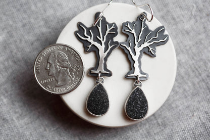 Leafless Dim Earrings | #5