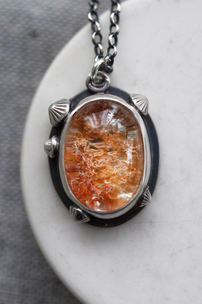 Larger  |  Barnacled Tidal Pool Necklace  |  #28