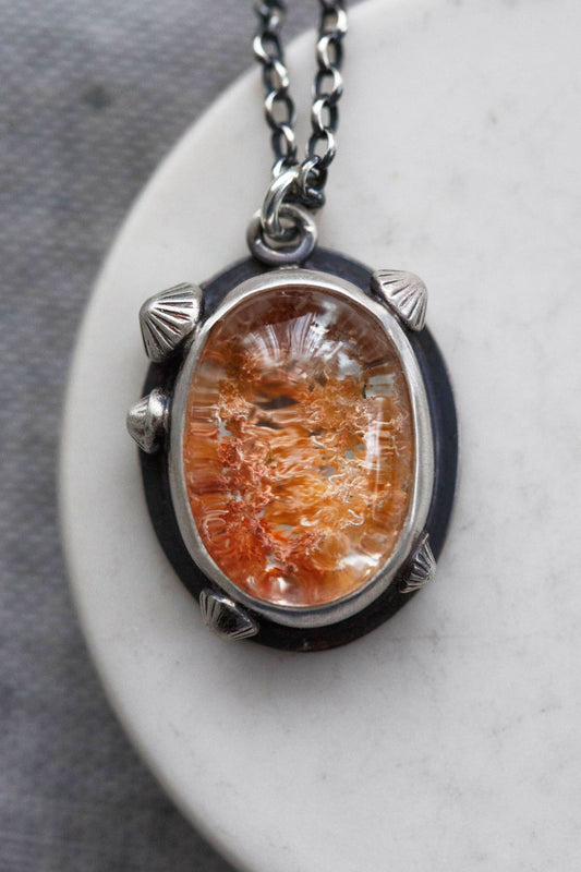Larger  |  Barnacled Tidal Pool Necklace  |  #28