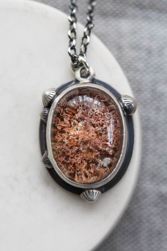 Larger  |  Barnacled Tidal Pool Necklace  |  #33