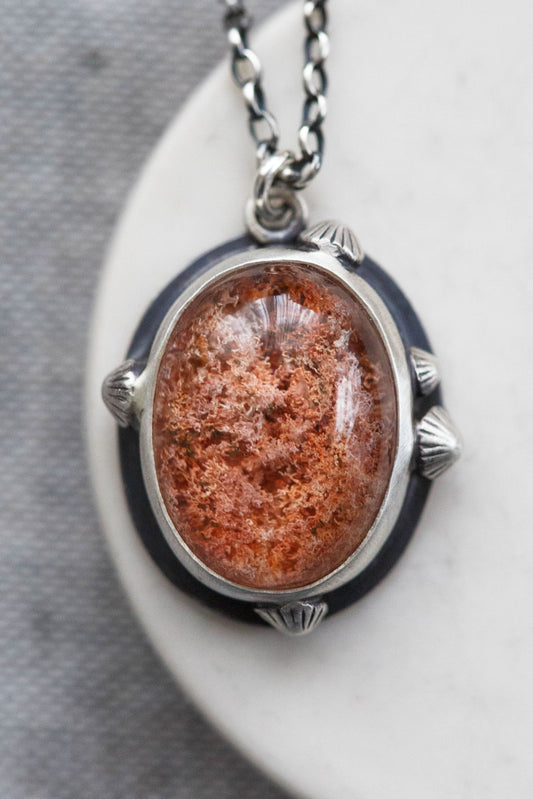 Larger  |  Barnacled Tidal Pool Necklace  |  #35