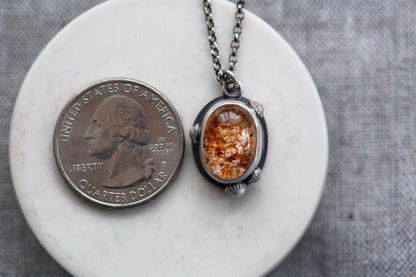 Smaller  |  Barnacled Tidal Pool Necklace  |  #1A