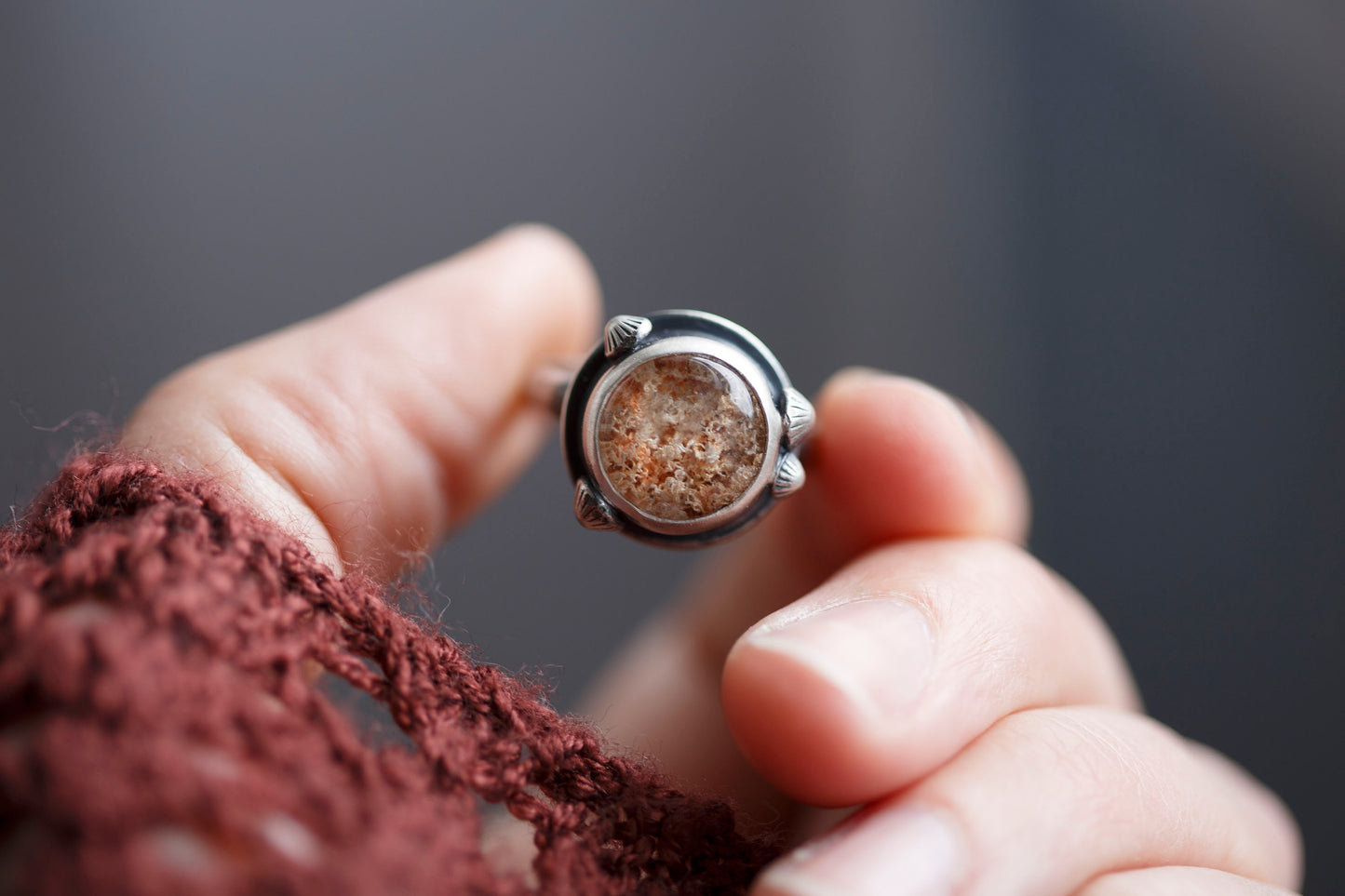 Size 8.5  |  Tidal Pool Ring  |  #15