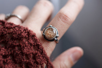 Size 8.5  |  Tidal Pool Ring  |  #15