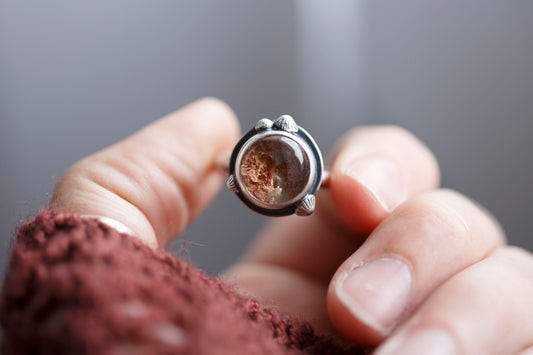 Size 9  |  Tidal Pool Ring  |  #16