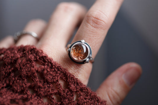 Size 8.75  |  Tidal Pool Ring  |  #25