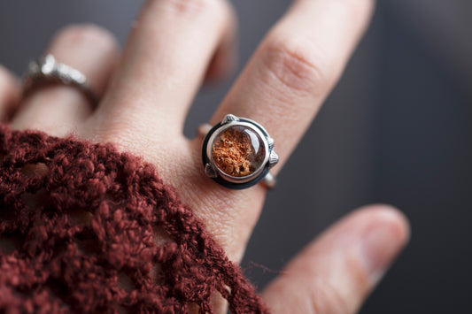 Size 8.75  |  Tidal Pool Ring  |  #32