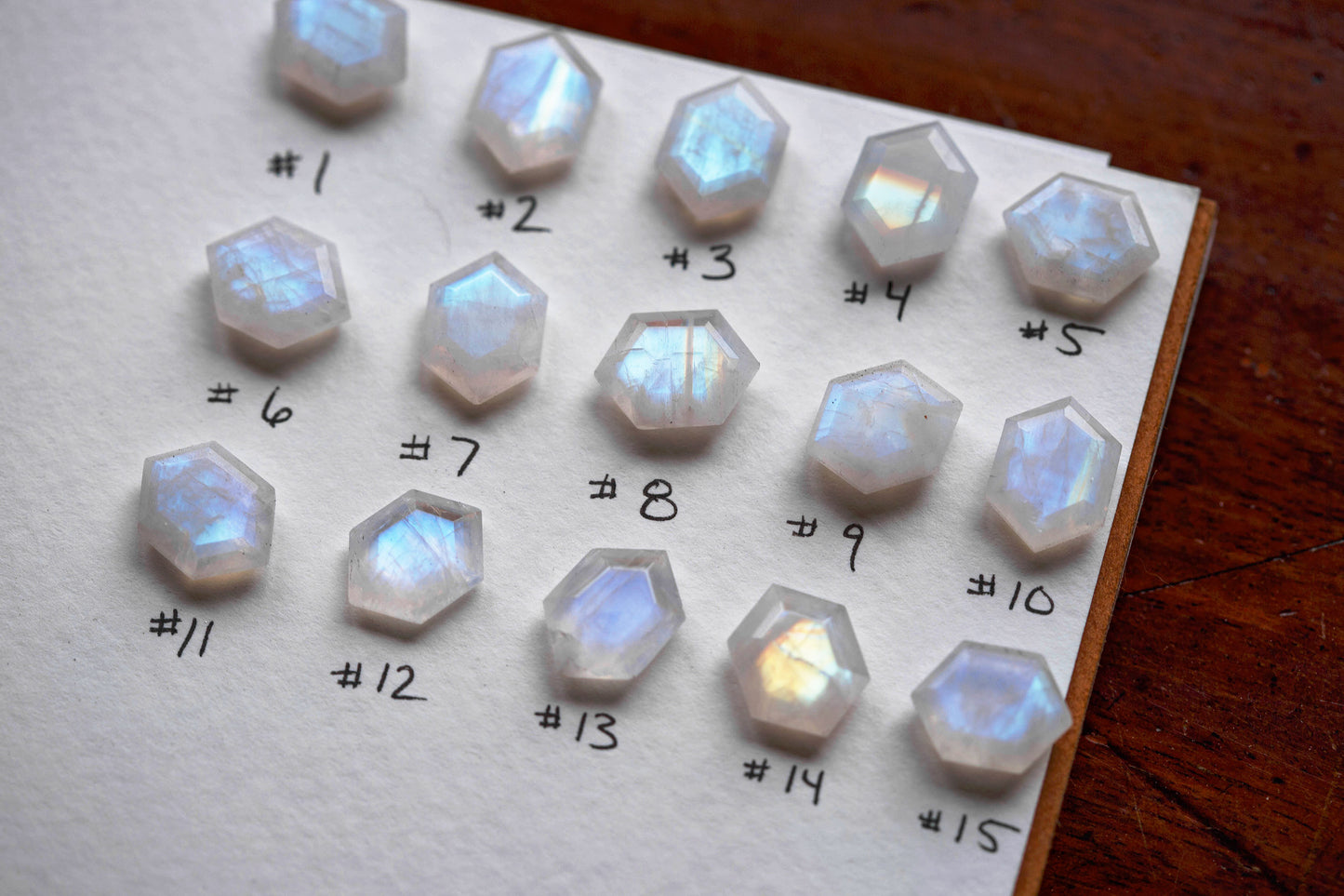 Snow Moon Ring |  Made to Order |  Choose Your Stone