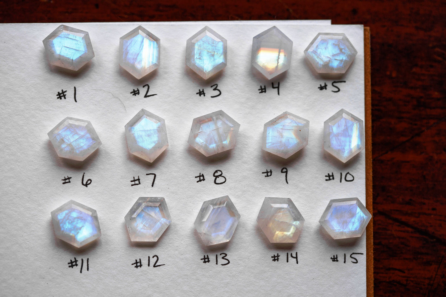Snow Moon Ring |  Made to Order |  Choose Your Stone