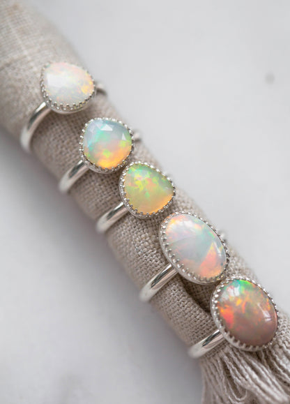 Size 7 | Opal Ring | #8