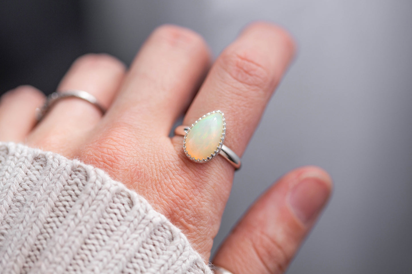 Size 8 | Opal Ring | #10