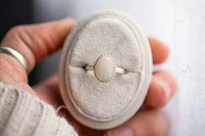 Size 7 | Opal Ring | #14