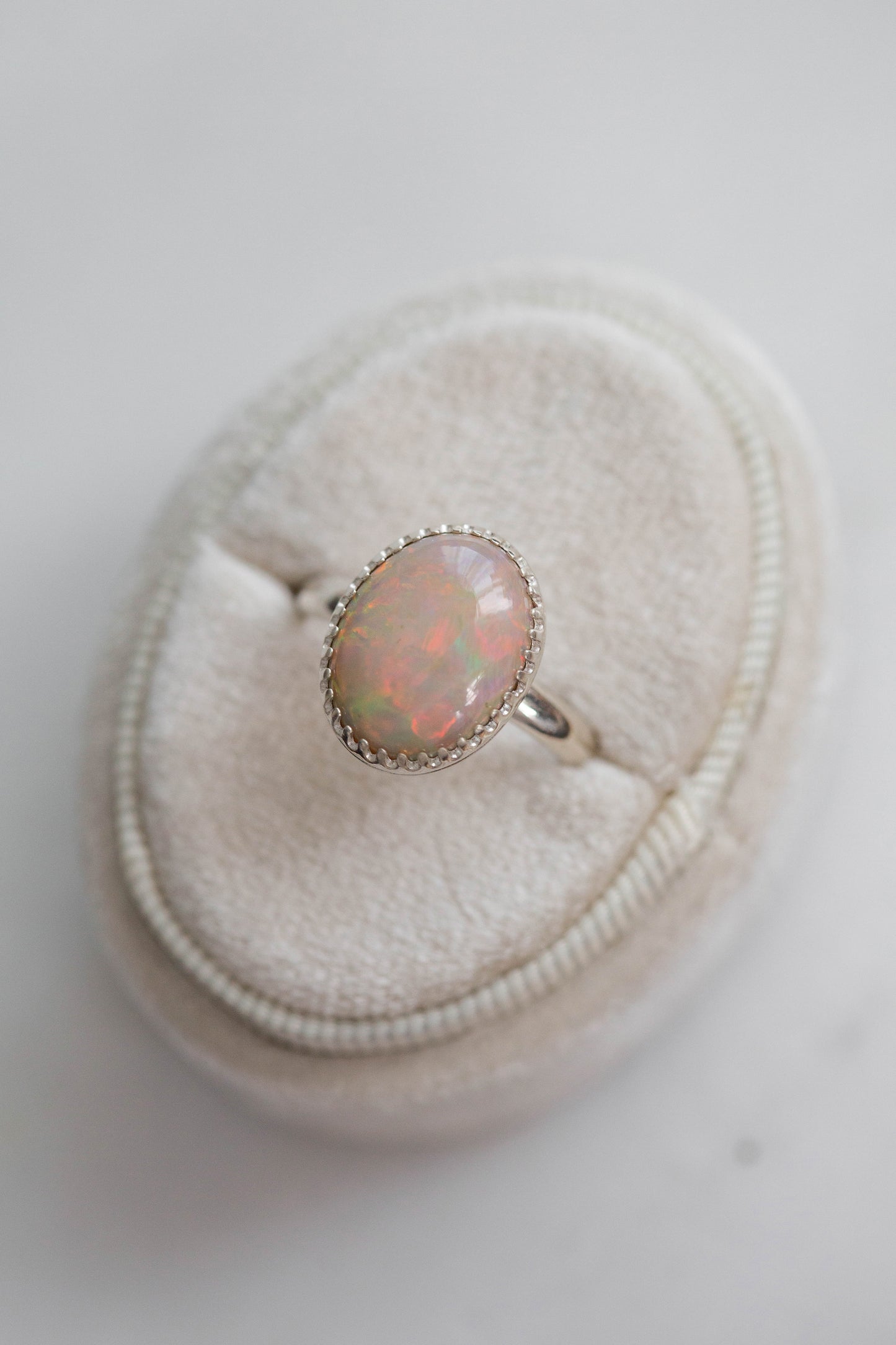 Size 8.5 | Opal Ring | #15