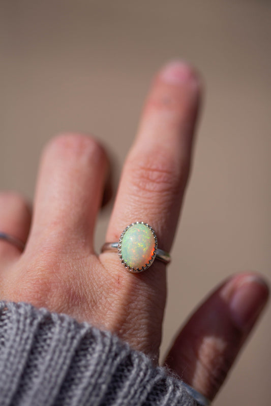 Size 6.75 | Opal Ring | #9