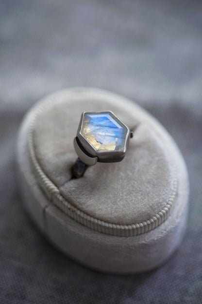 Size 7.75  |  Snow Moon Ring  |  #1