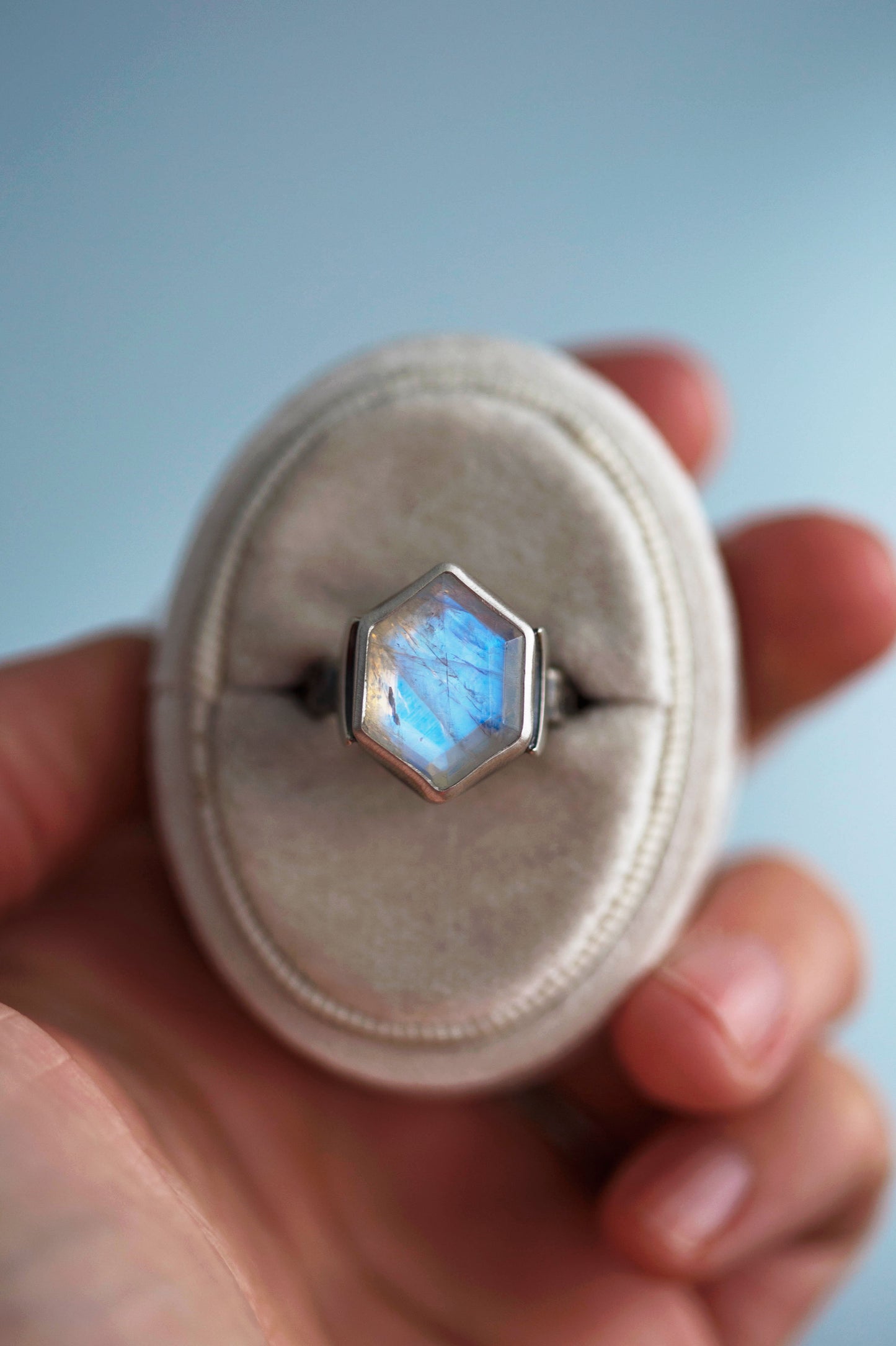 Size 7.75  |  Snow Moon Ring  |  #1