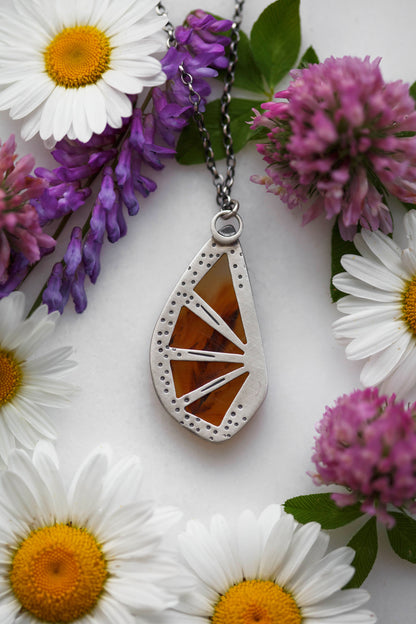 Painted Lady Necklace   |   #1