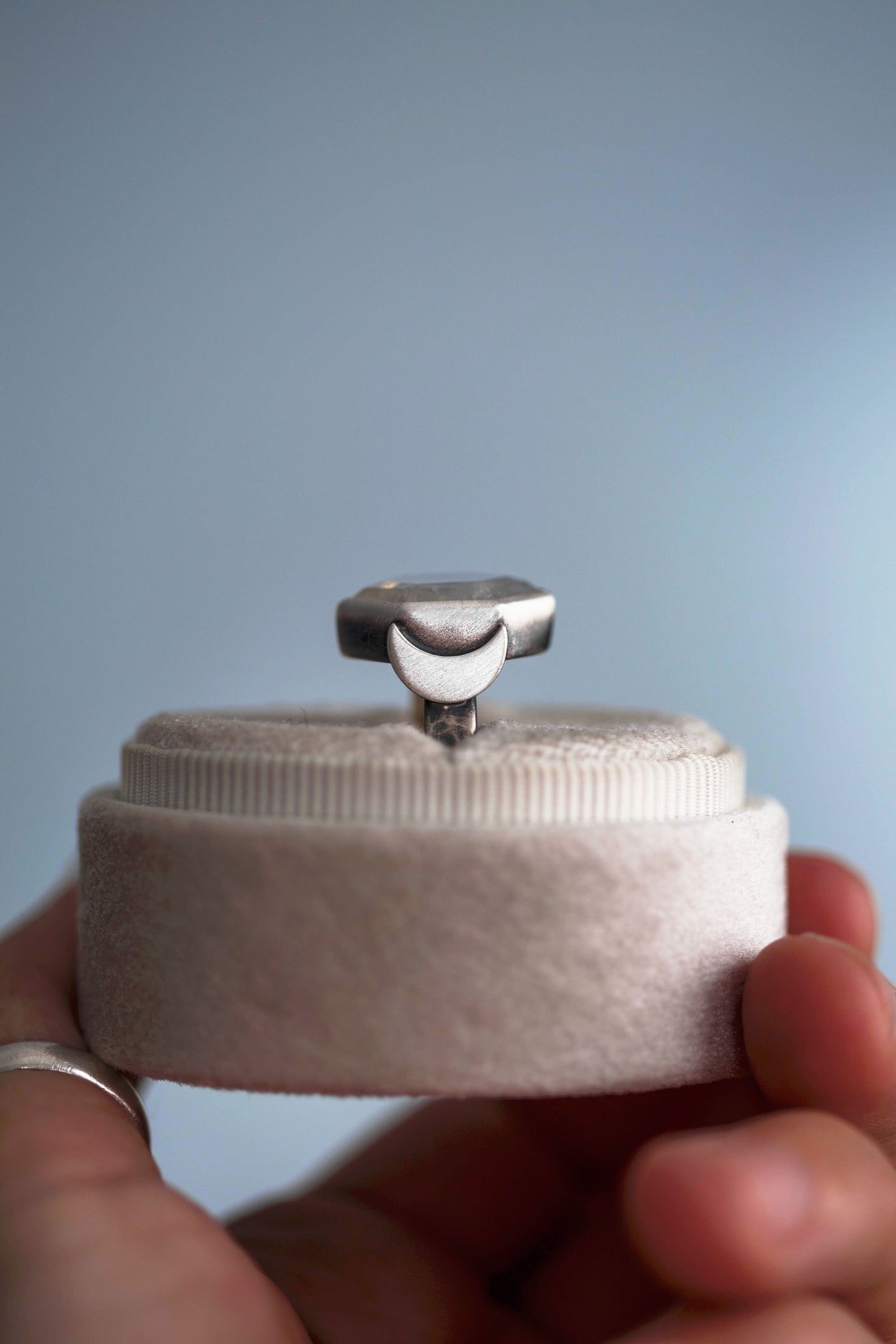 Size 9.25  |  Snow Moon Ring  |  #28