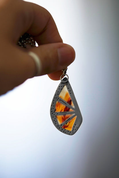 Painted Lady Necklace   |   #1