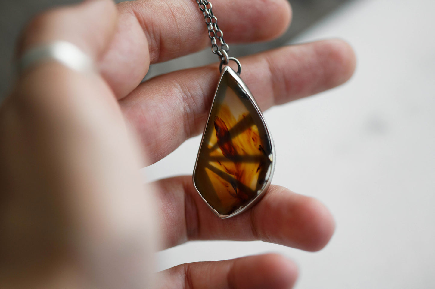 Painted Lady Necklace   |   #1