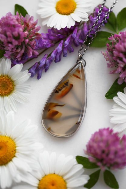 Painted Lady Necklace   |   #2