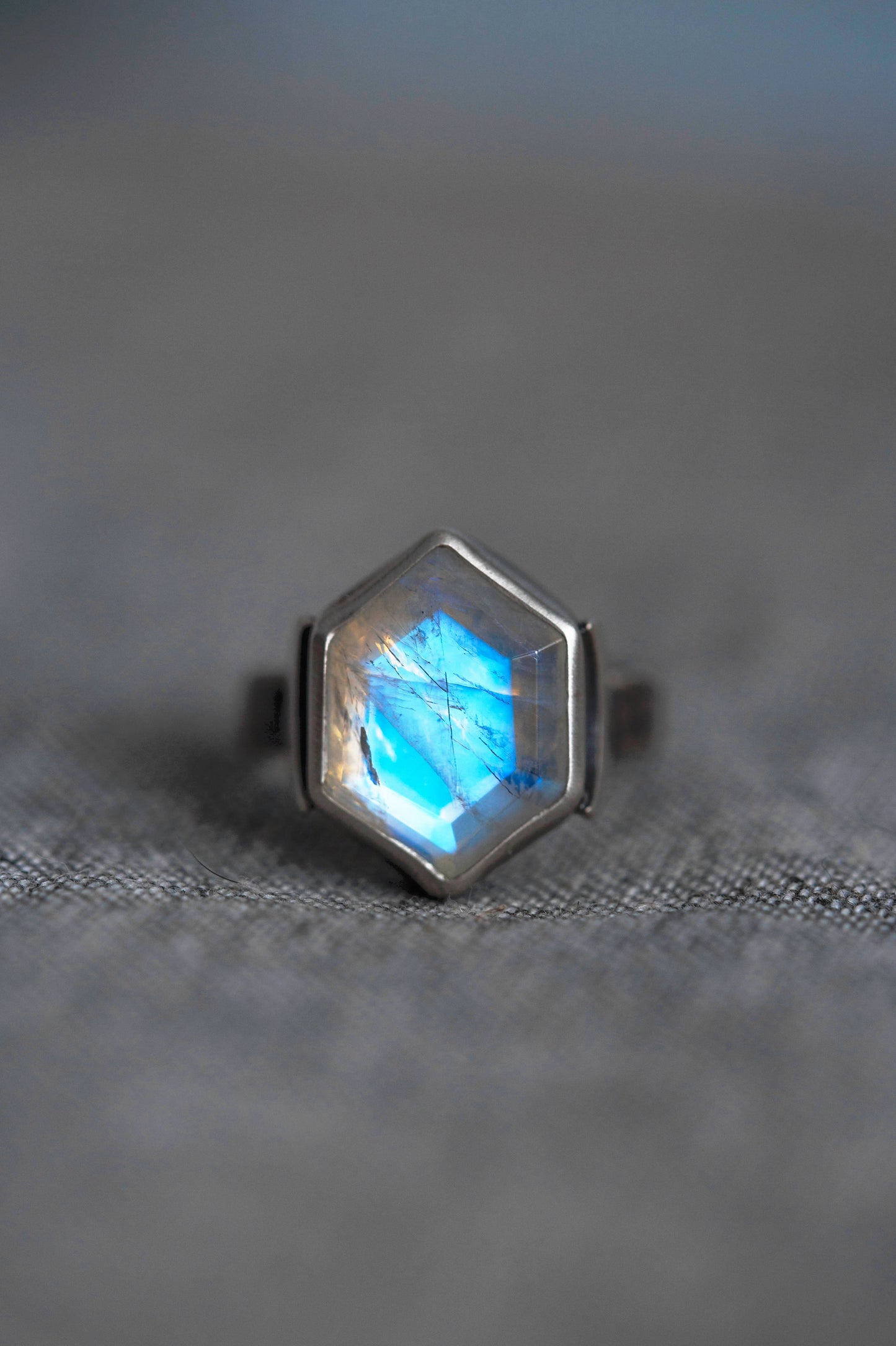 Size 7.75  |  Snow Moon Ring  |  #1