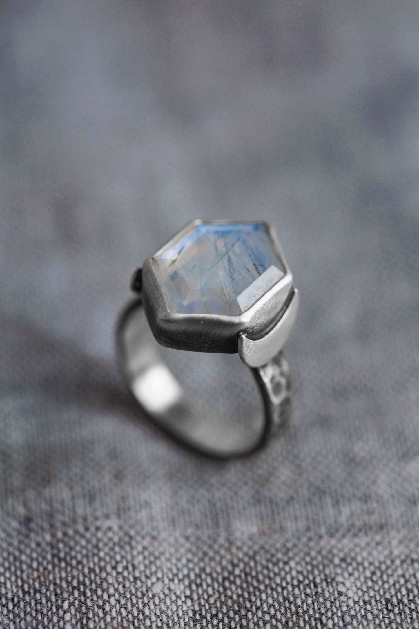 Size 7.75  |  Snow Moon Ring  |  #1