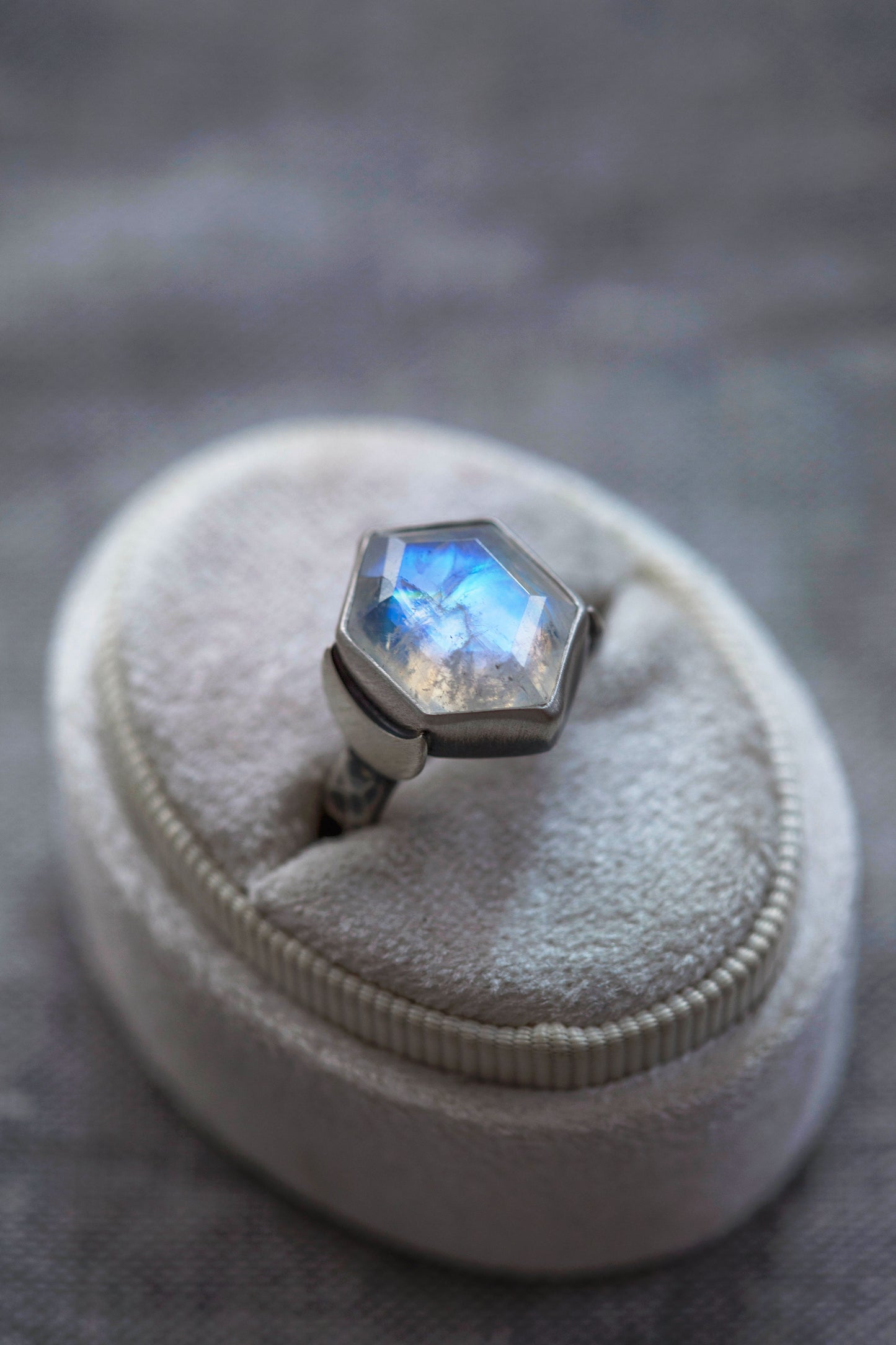 Size 9.5  |  Snow Moon Ring  |  #2