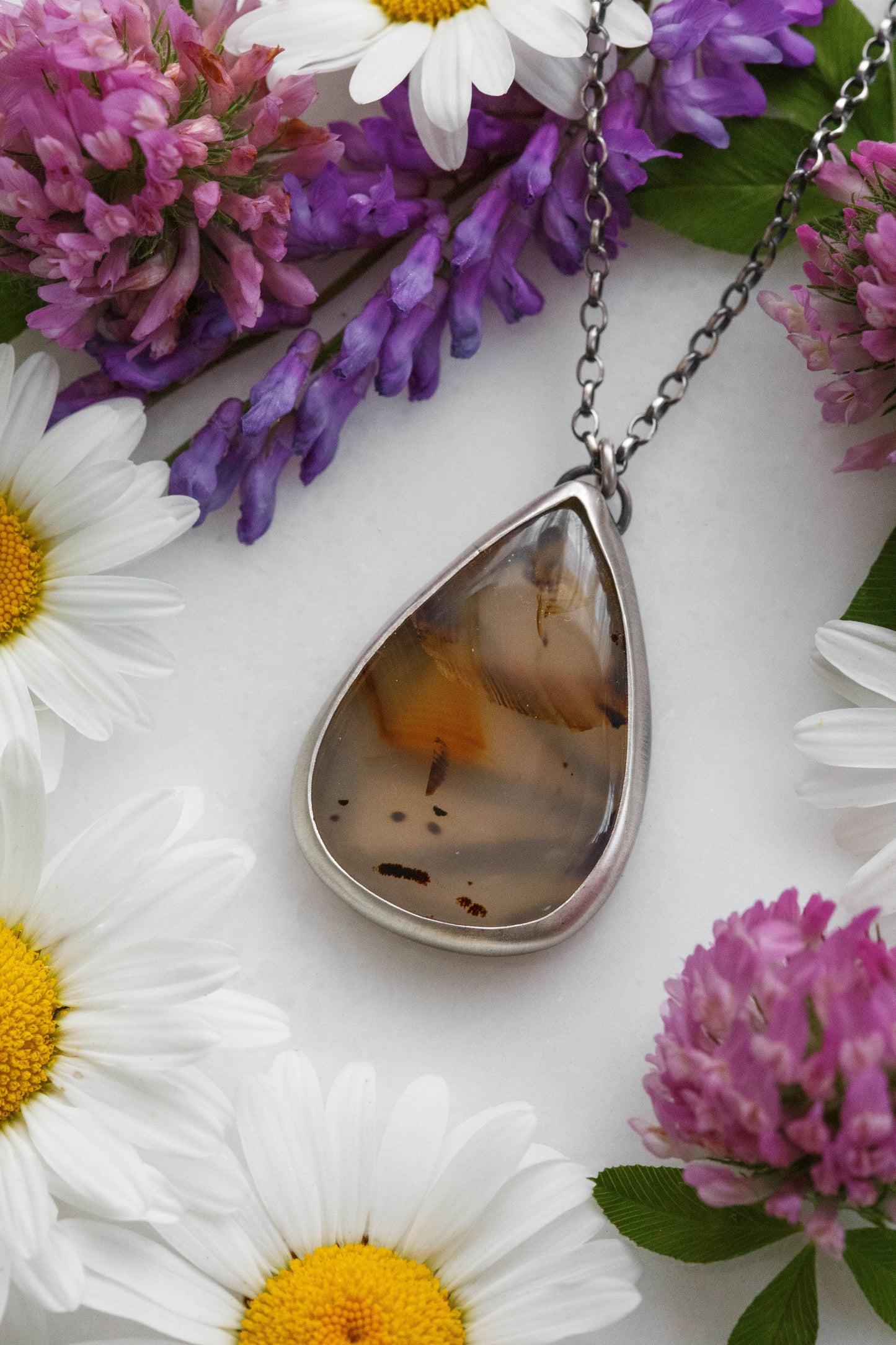 Painted Lady Necklace   |   #3