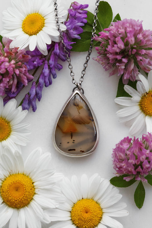 Painted Lady Necklace   |   #3
