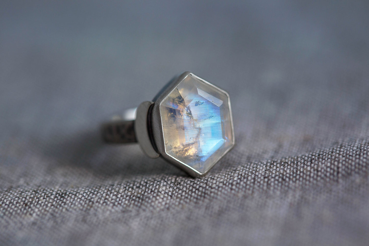 Size 9.5  |  Snow Moon Ring  |  #2