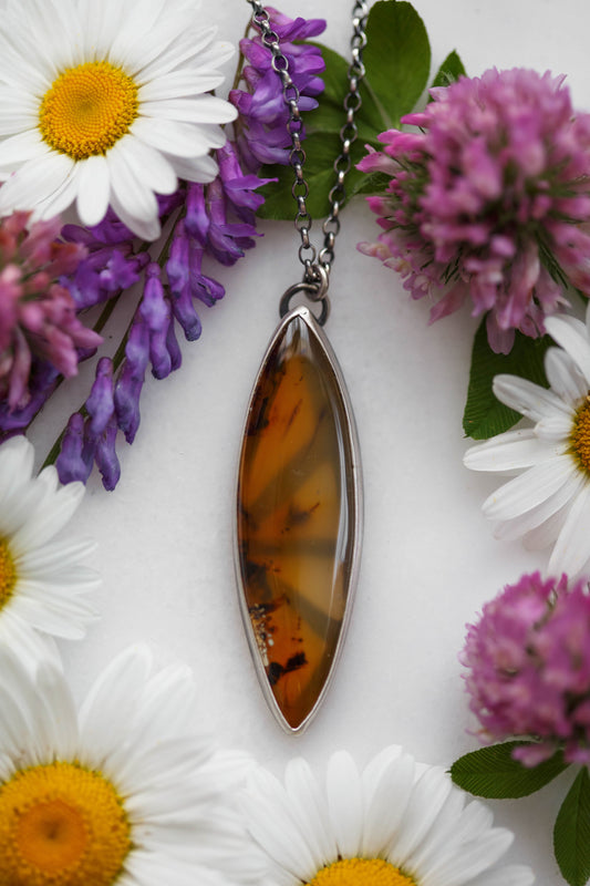 Painted Lady Necklace   |   #4