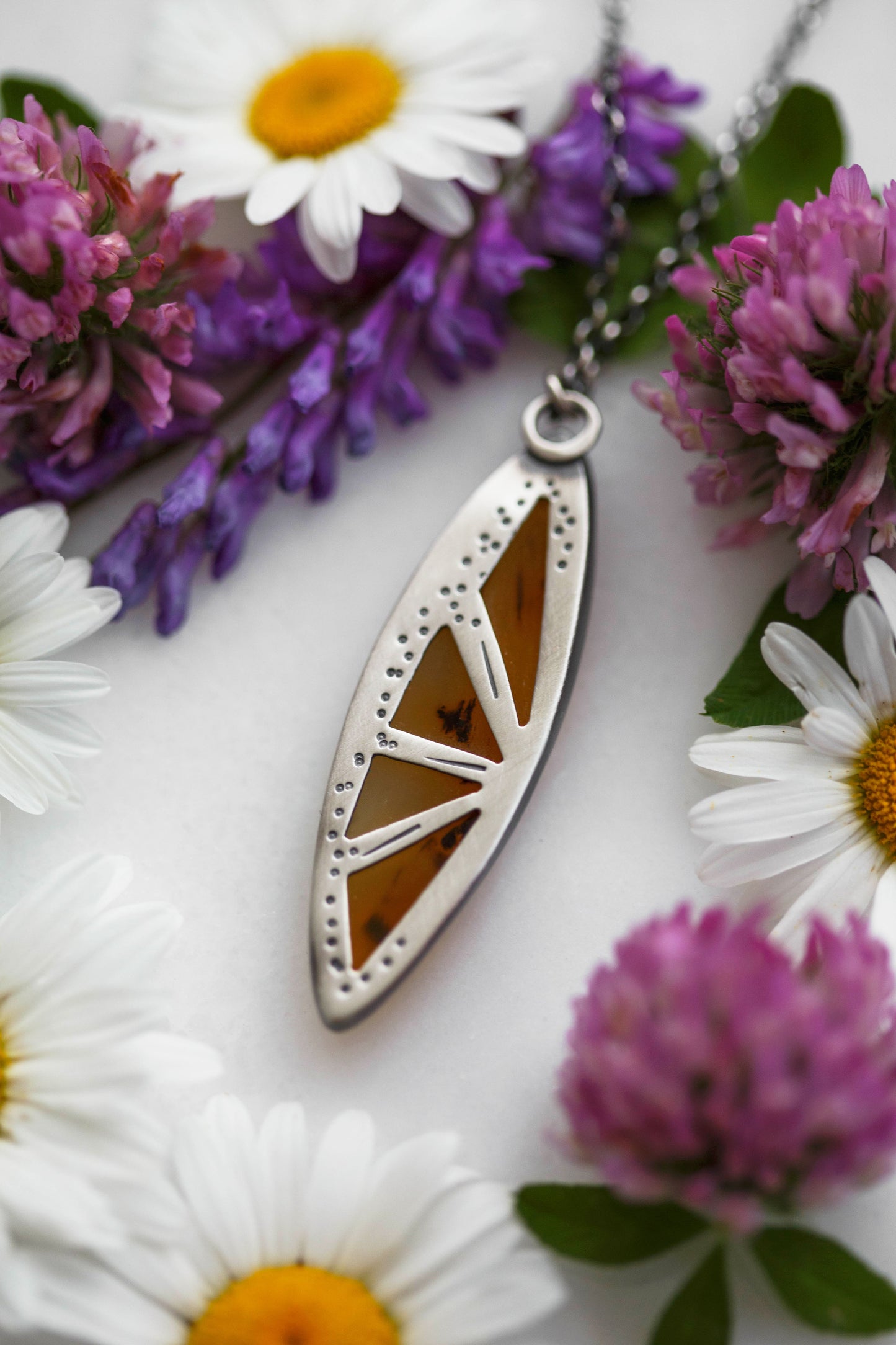 Painted Lady Necklace   |   #4