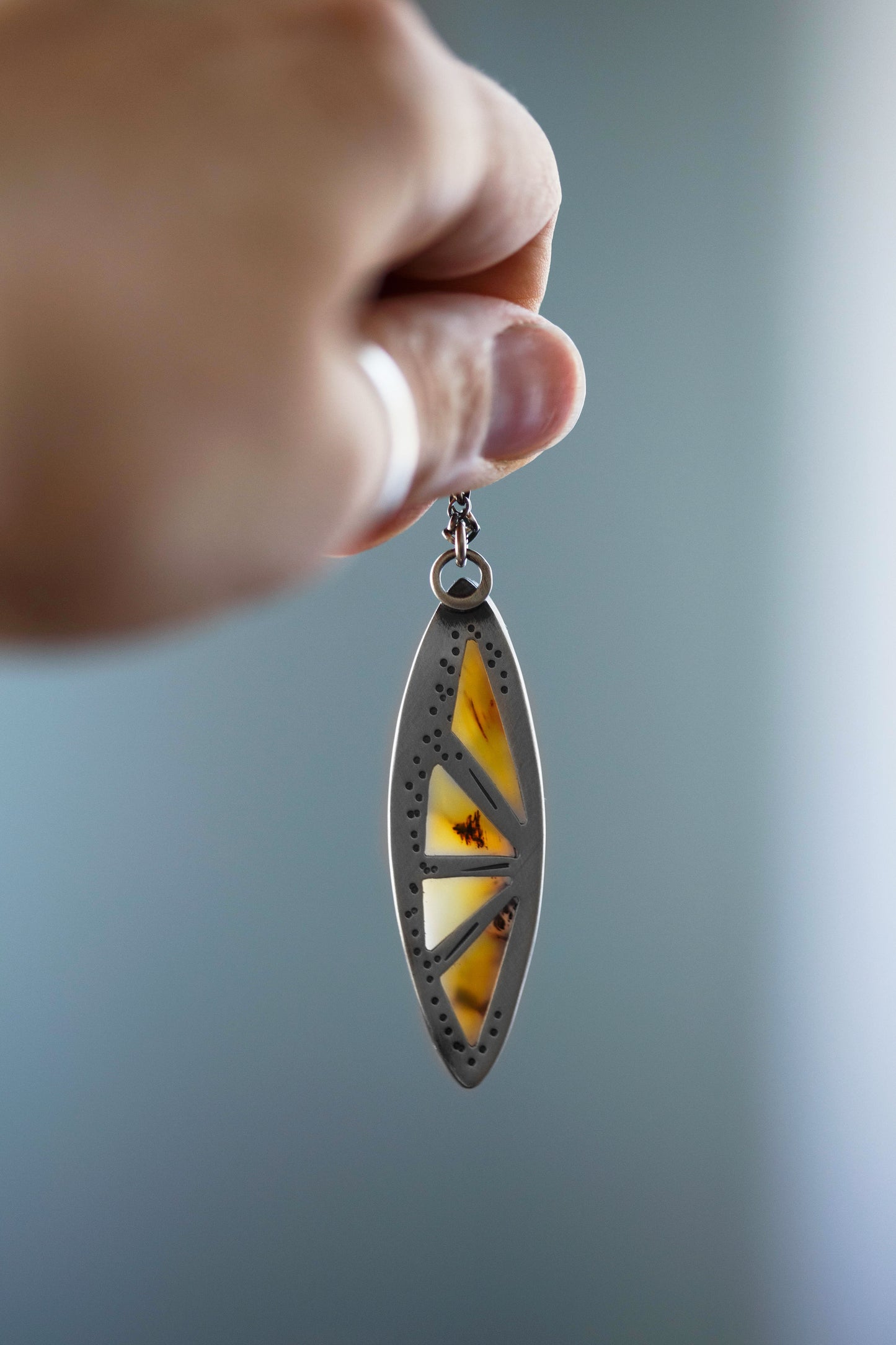 Painted Lady Necklace   |   #4
