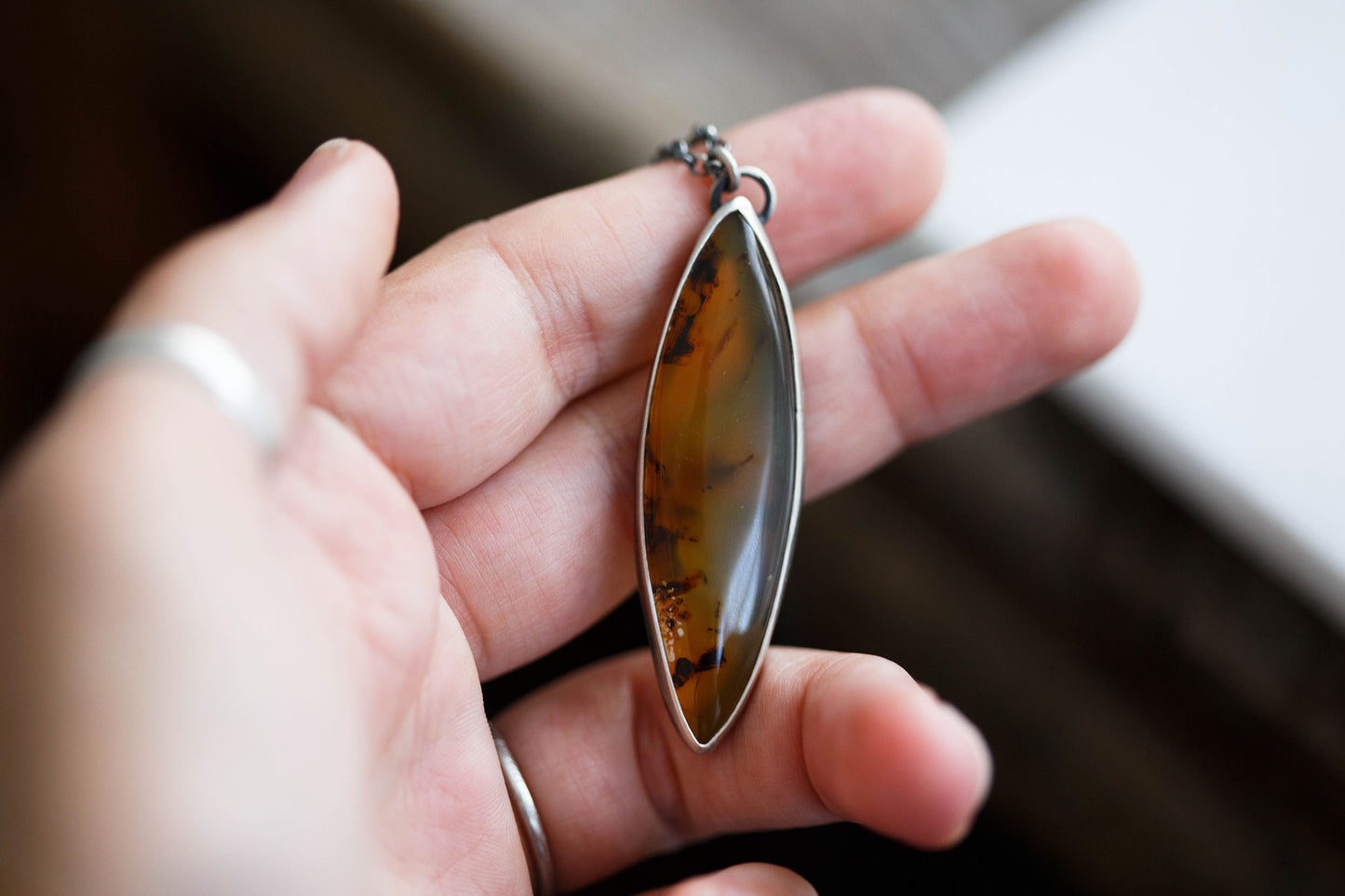 Painted Lady Necklace   |   #4
