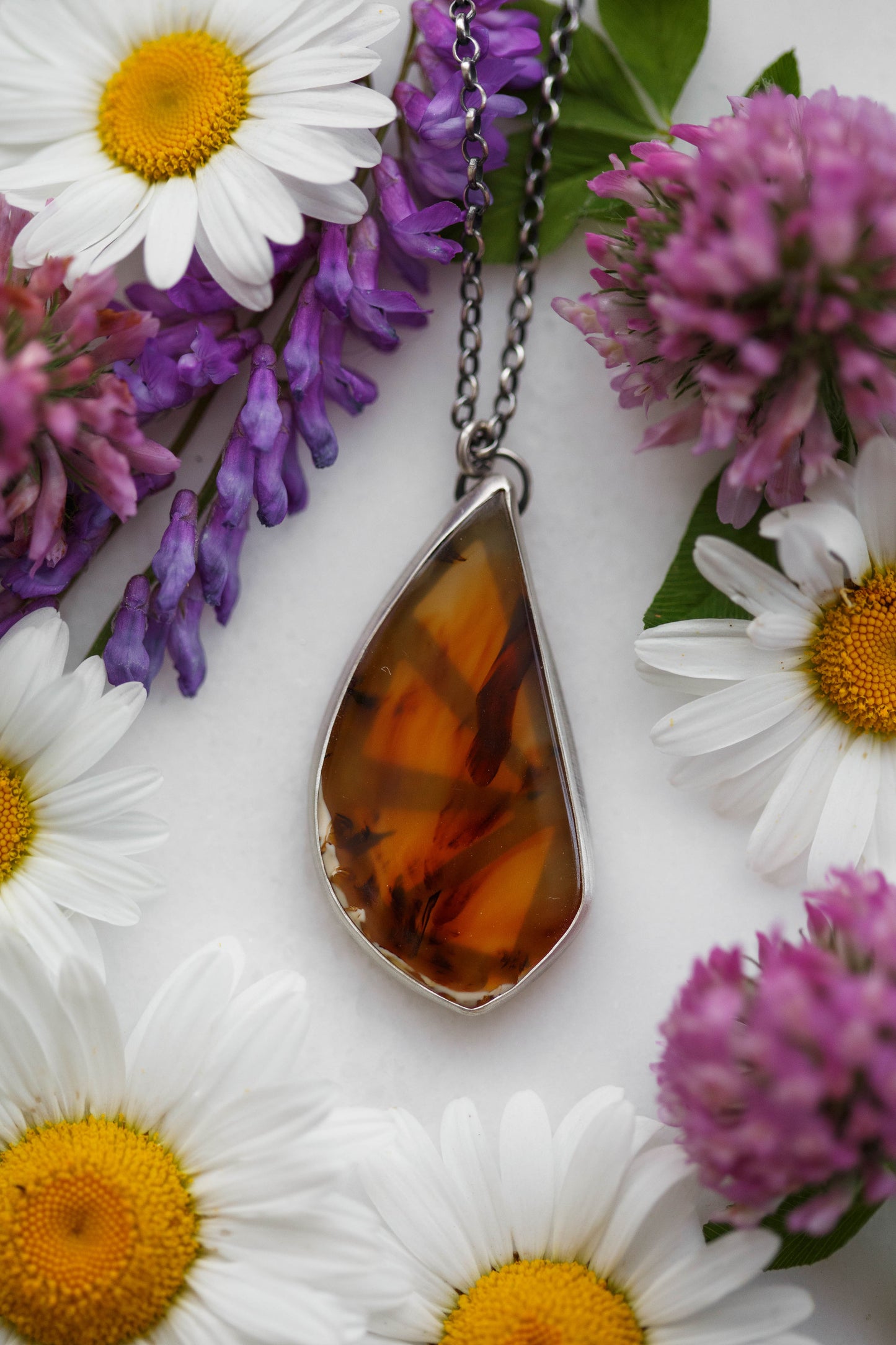 Painted Lady Necklace   |   #5