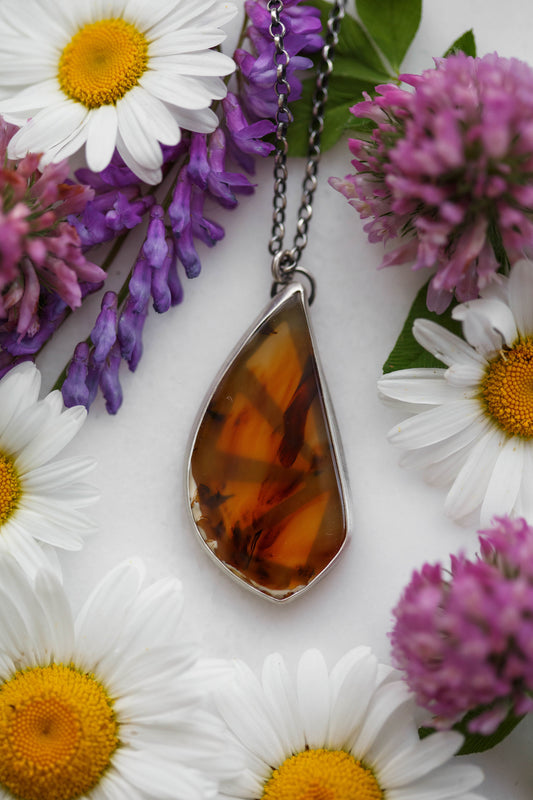 Painted Lady Necklace   |   #5