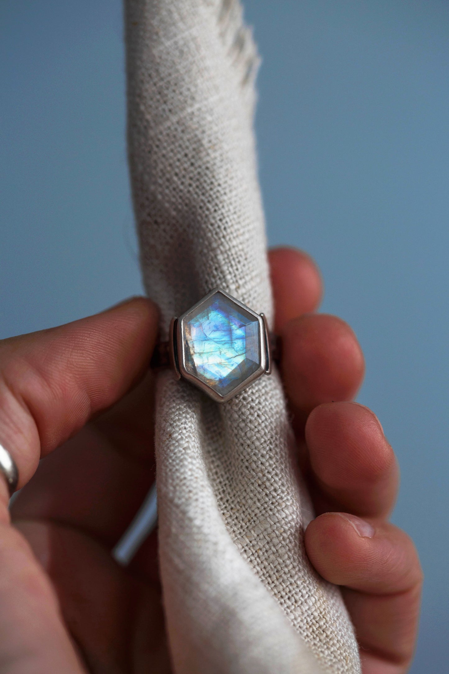 Size 8  |  Snow Moon Ring  |  #3