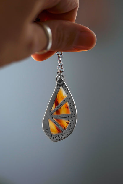 Painted Lady Necklace   |   #5