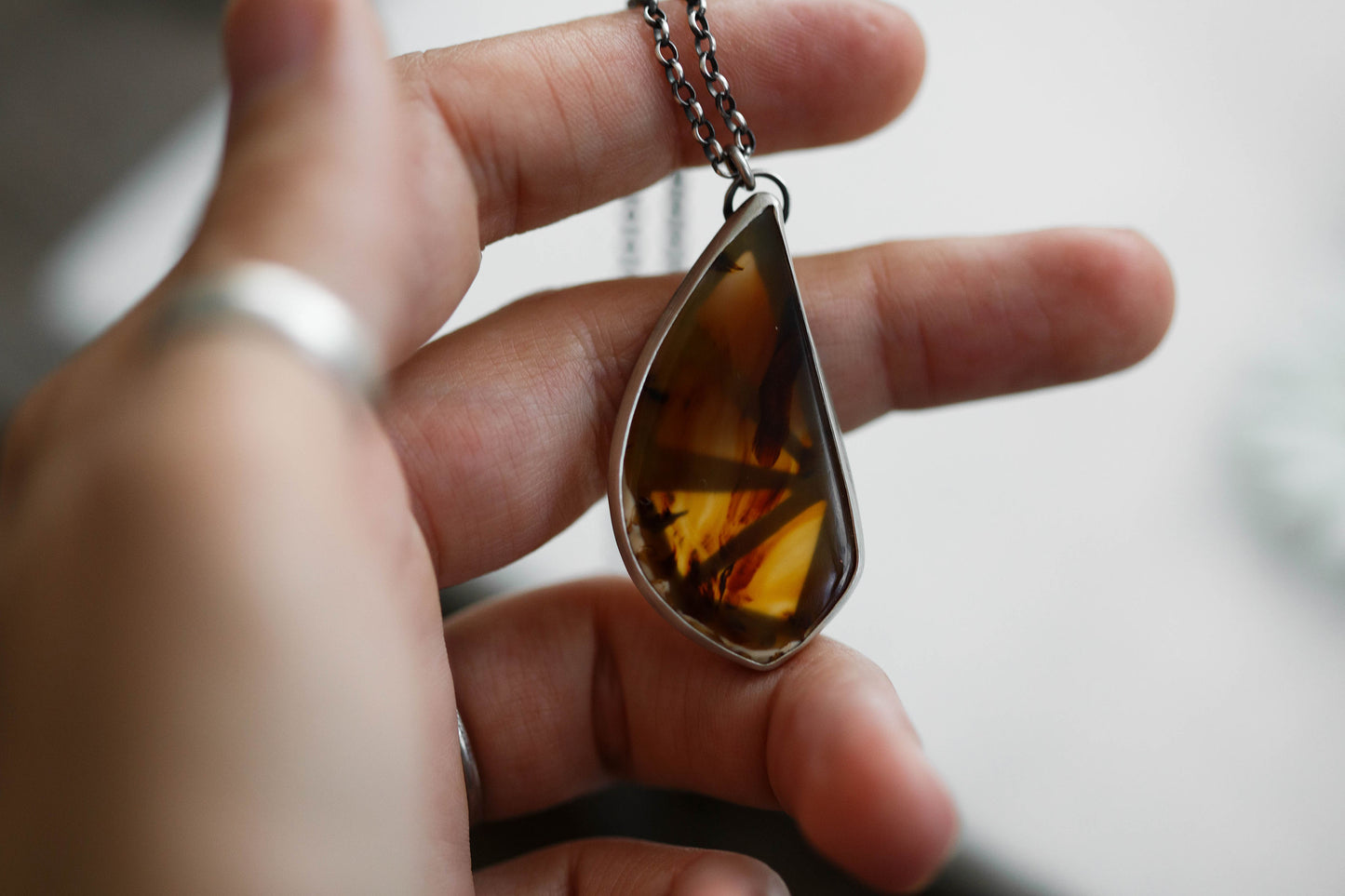 Painted Lady Necklace   |   #5
