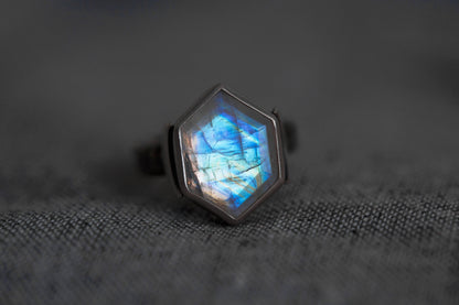 Size 8  |  Snow Moon Ring  |  #3