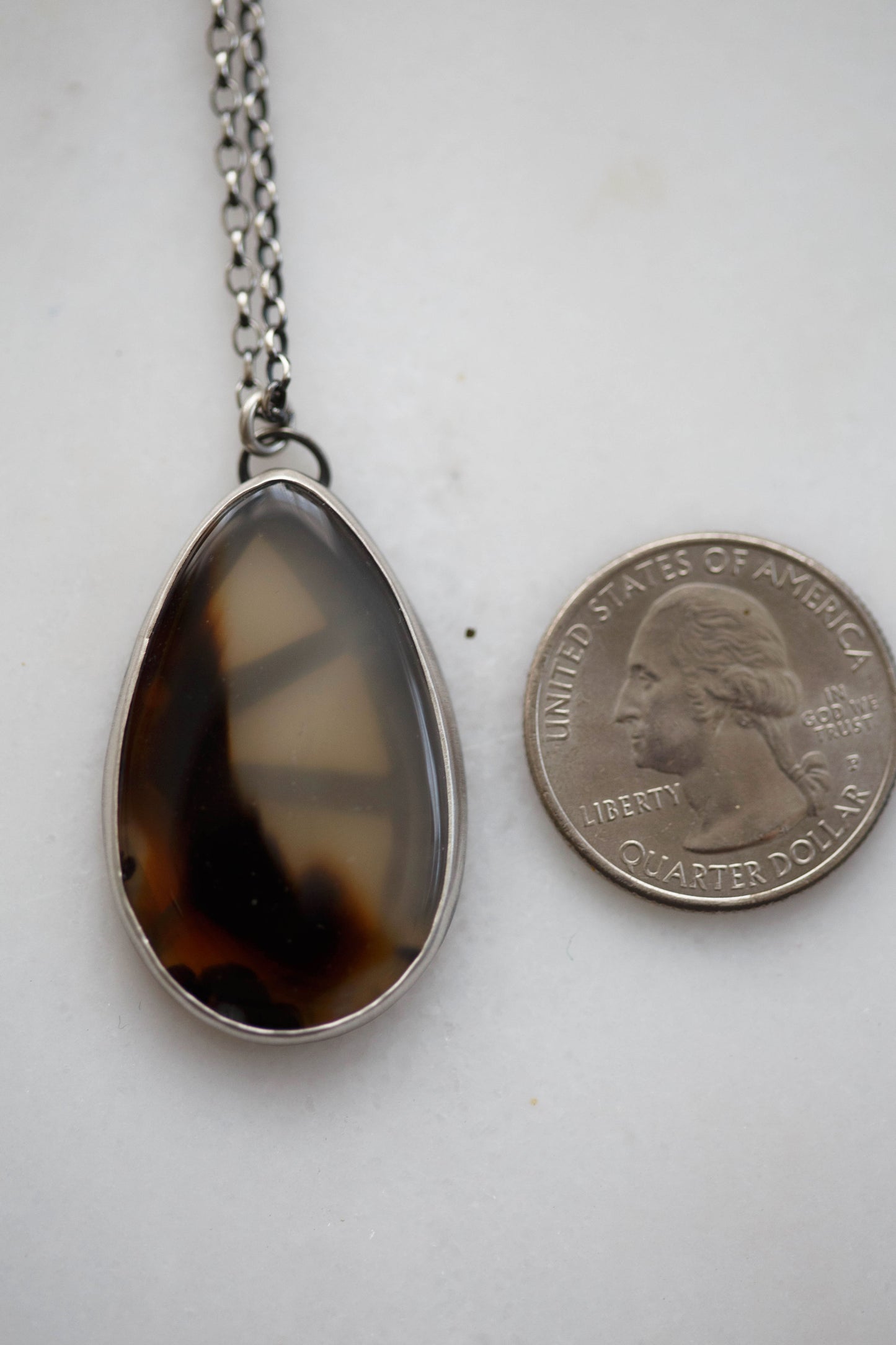 Painted Lady Necklace   |   #6