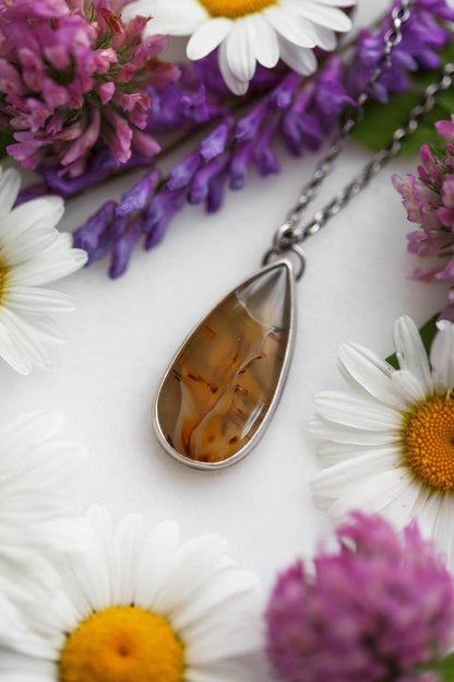Painted Lady Necklace   |   #7