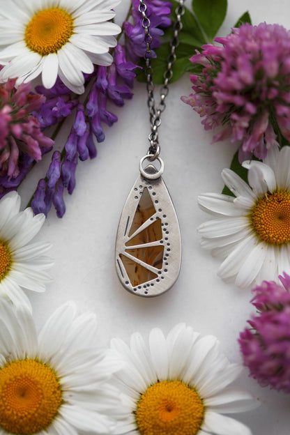Painted Lady Necklace   |   #7