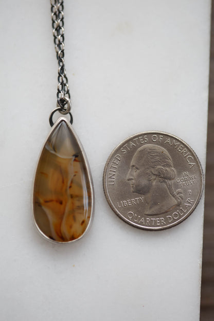 Painted Lady Necklace   |   #7