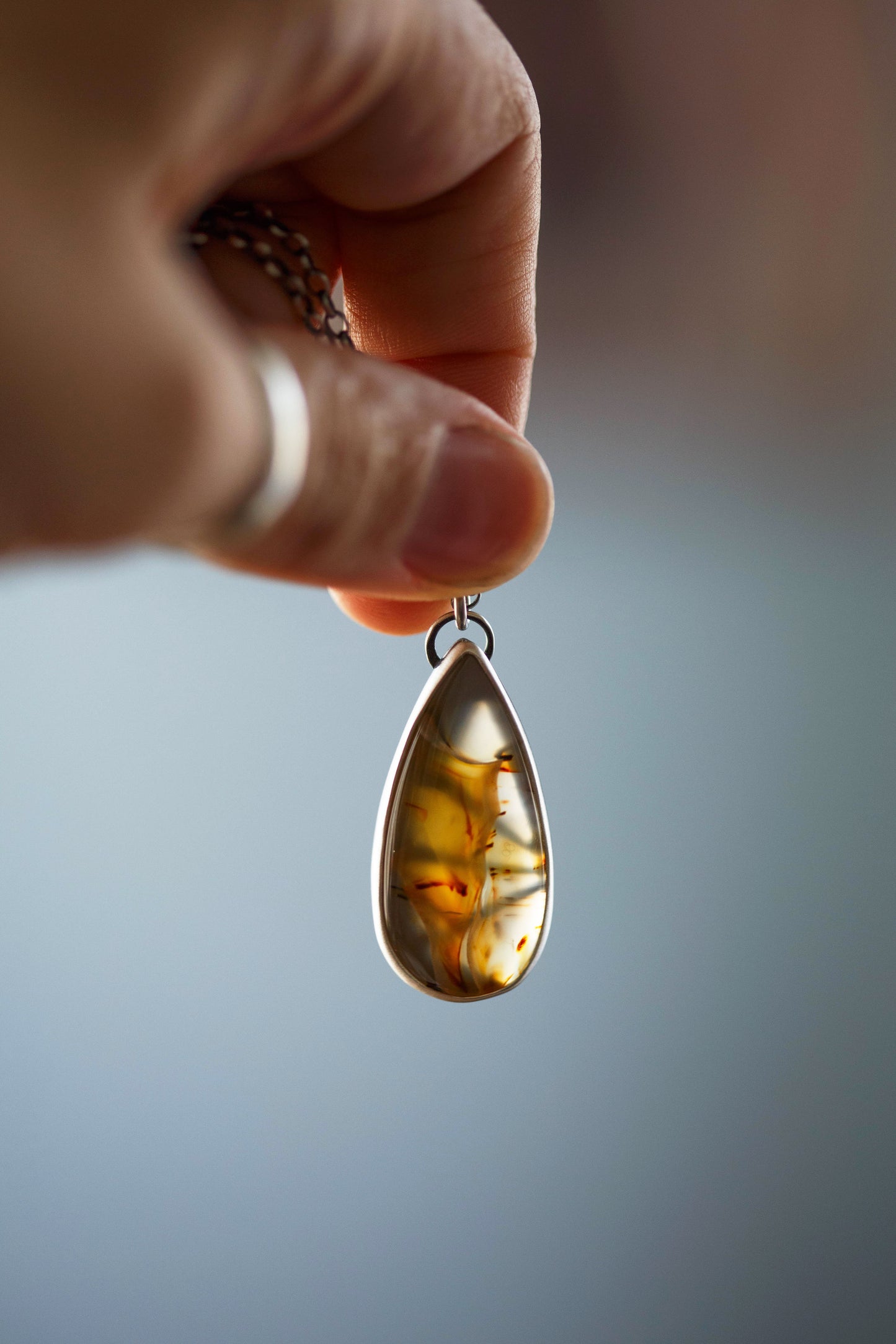 Painted Lady Necklace   |   #7