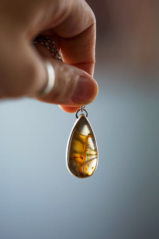 Painted Lady Necklace   |   #7